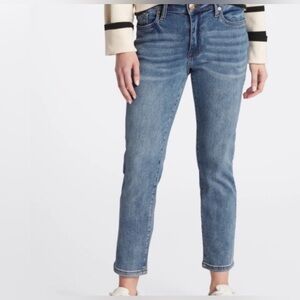 STS Blue Drew High Rise Straight Stretch Jeans Size 28‎ Medium Wash